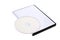 Blank case DVD / CD and disk on white background