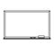 Blank chalkboard outline illustration on white background