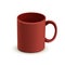 Blank classic red mug