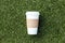 Blank coffee paper cup