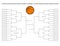 Blank College Basketball Tournament Bracket