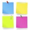 Blank Coloured Sticky Notes Pad