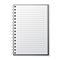 Blank copybook template