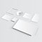 Blank Corporate Set isolated on grey mock up