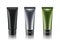 Blank cosmetic plastic tubes set