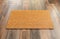 Blank Doormat On Wood Floor Background Ready For Your Own Text