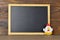 Blank Easter blackboard