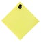 Blank Empty Yellow Reminder List And Black Pushpin Thumbtack, Isolated Post-It Style Sticky Note Sticker, Macro Closeup Copy Space