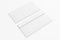 Blank envelopes on white