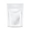 Blank Foil Food Or Drink Bag Packaging. Plastic Pouch Coffee Or Tea Bag