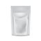 Blank Foil Food Or Drink Bag Packaging. Plastic Pouch Coffee Or Tea Bag