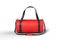 Blank Fordable Gym Cardio Fitness Duffel Bag for branding. 3d illustration.