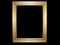 Blank Gold Picture Frame