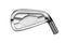 Blank Golf Club Iron Head Back Isolated on a White Background