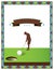 Blank Golf Tournament Flyer Template