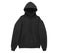blank hoodie sweatshirt color black front arm view
