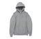 blank hoodie sweatshirt color grey front arm view