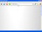 Blank Internet Browser Screen Template