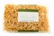 Blank Label Wide Egg Noodle Package