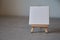 Blank mini canvas on easel â€“ customizable for individiual notes