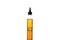 Blank mock up advertising of the orange e-liquid, e-juice in the