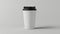 Blank mockup of a collapsible travel mug perfect for compact storage and onthego use.