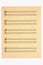 Blank Music Sheet, Treble and Bass Clefs