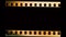 Blank old film strip frame background
