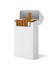 Blank pack of cigarettes