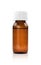 Blank packaging brown glass bottle for liquid syrup medicine