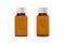 Blank packaging brown serum bottle for cosmetic or spa product mock-up