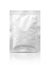 Blank packaging foil sachet isolated on white background