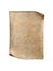 Blank parchment paper manuscript scroll background texture.