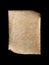 Blank parchment paper sheet manuscript scroll background texture.