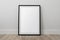 Blank picture frame