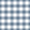 Blank plaid vector textile, cut out check texture background. Fibrous pattern tartan fabric seamless in white and cyan colors