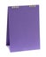 Blank purple calendar