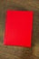 Blank Red Book for YOUR TEXT HERE or Copy Space