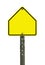 Blank School Zone Traffic Sign