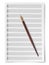 Blank Sheet Music Composition Manuscript Staff