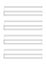 Blank Sheet Music Sheet for the notation of a voice or solo instruments Blank Sheet Music vector