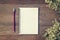 Blank Small notepad