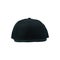 Blank snapback hat cap flat visor on white background isolated