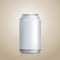 blank soda can. Vector illustration decorative design