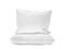 Blank soft pillow on white background.