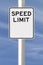 Blank Speed Limit Sign