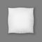 Blank Square White Pillow