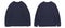 Blank sweatshirt color navy template front and back view