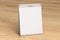 Blank tabletop self-stick flipchart pad