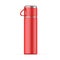Blank thermos insulated vacuum stainless steel beverage bottle mockup template